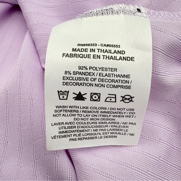 NWT Womens Nike Size M DriFIT Advantage ¼ Zip Long Sleeve Golf Top Violet Mist - Picture 6 of 6